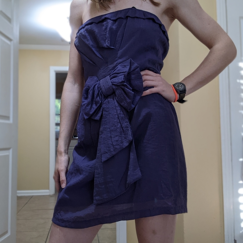 Eva Rose Strapless Dress